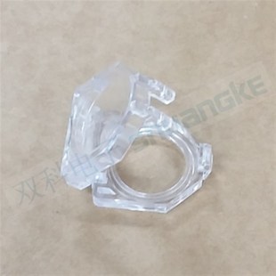 按钮开关22mm附件平钮专用透明防护罩保护盖配件防尘盖防止误操作