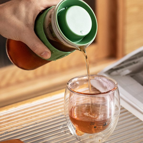 帝国冷萃咖啡壶美式冰酿咖啡冷泡花果茶壶便携玻璃刻度冷水杯家用