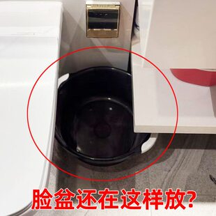 卫生间浴室柜下不锈钢脸盆架脸盘免打孔柜底悬挂水池下神器洗手间