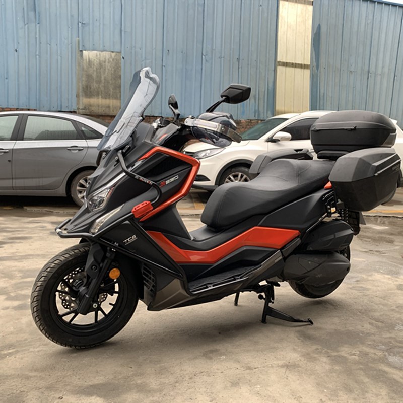 SAD适用光阳赛艇S350u夏德三箱尾箱支架后备箱尾架后货架边箱架