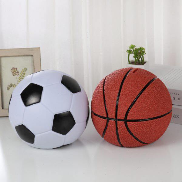 2024新款创意篮球足球存钱罐只进不出儿童防摔储蓄罐男孩生日礼物
