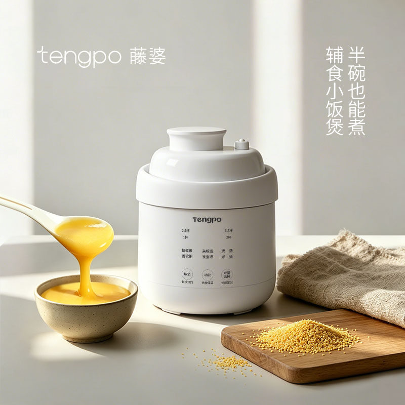 婴儿电饭煲宝宝饭电饭锅儿童煮粥煮饭神器辅食锅小迷你bb专用小型