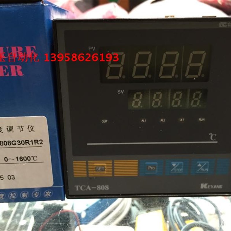 KEYANG科洋 TCA-808G30R1R2 S型1600度 TCA-808 多段控制温控仪