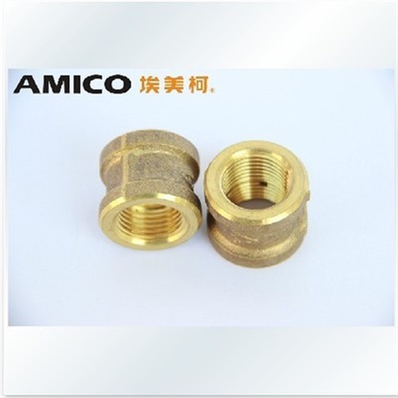 正品埃美柯680黄铜加厚内丝直接接头水管管砸DN100(4寸)专卖店