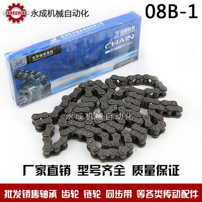 自强单排链条04C-1 06C-1 08A-1 10A-1 12A-1 16A-1 20A 24A 28A