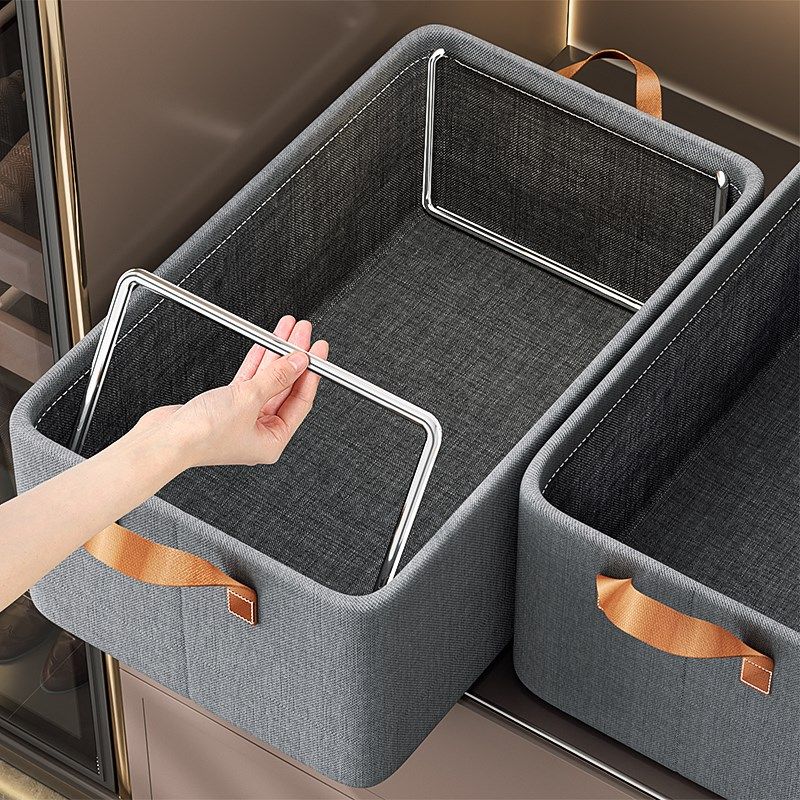 衣服收纳箱衣柜收纳分层神器布艺储物筐家用抽屉式衣物裤子整理盒,收纳整理,收纳箱,淘宝优惠券,粉丝福利购,淘宝优惠卷