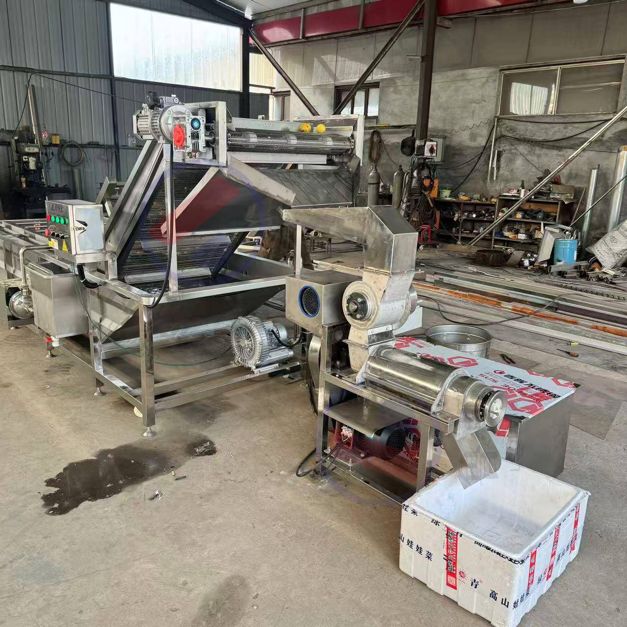 大型果汁机石榴鲜榨果汁机火龙果粉碎榨汁机