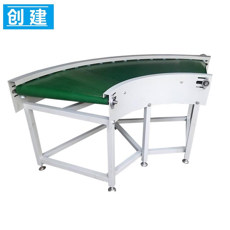 转弯机皮带转弯机动力180度转弯机输送线定制输送机90度转弯机