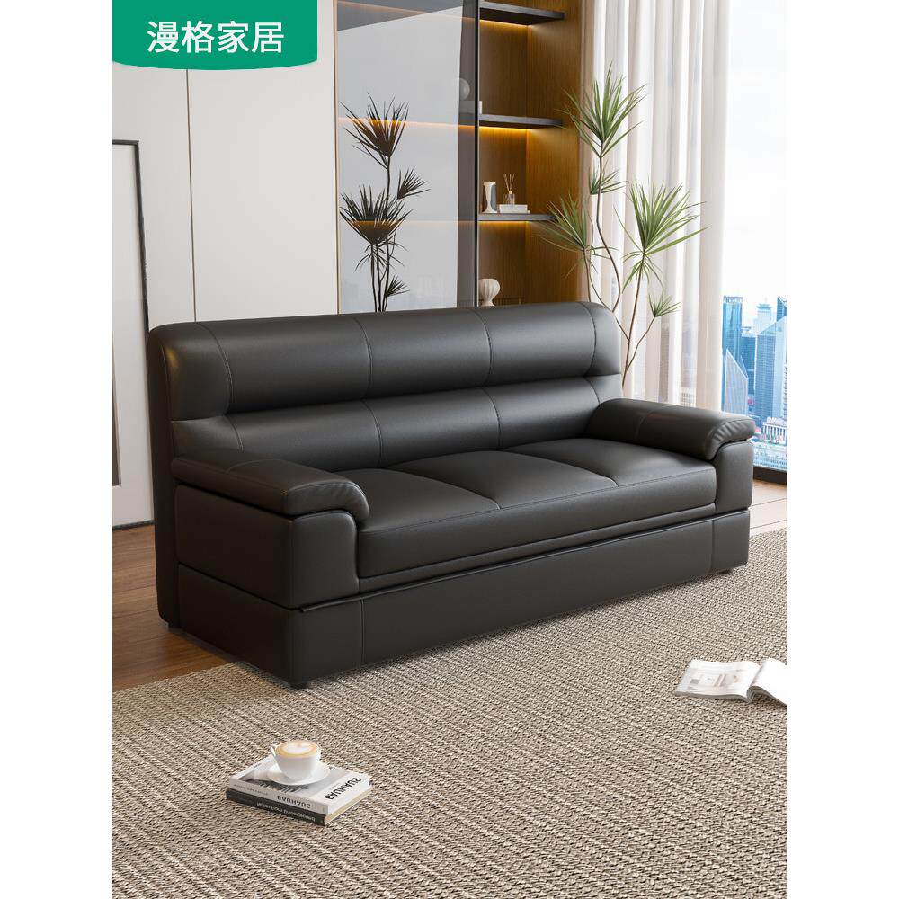 真皮沙发床折叠两用多功能办公室小公寓客厅沙发床双伸缩收纳