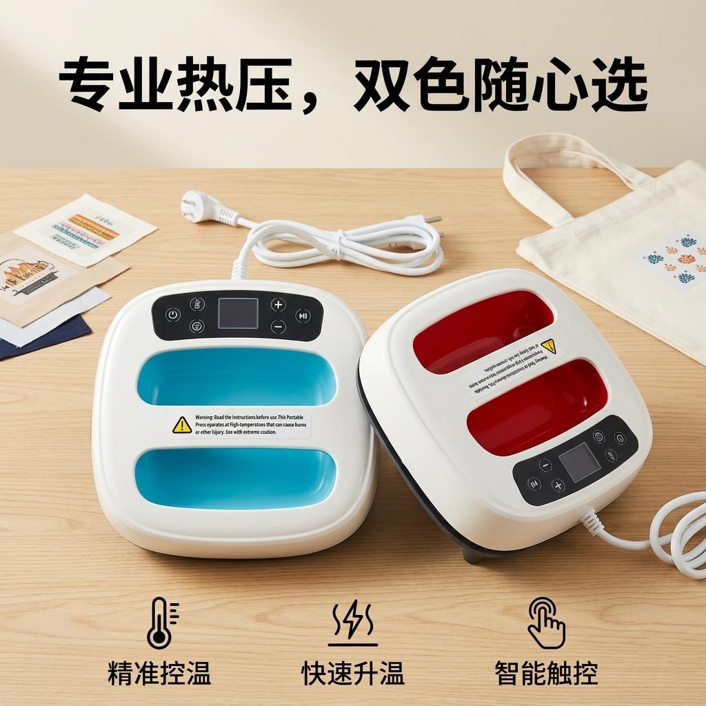 烫画机拼豆烫豆机家用衣服钻熨烫手工T恤热转印花压烫机熨斗创意