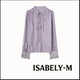 告别之夜 女长袖 ISABELY•M 温柔风衬衫 上衣 法式