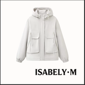 外套 短款 十周年 宽松连帽休闲工装 ISABELY•M