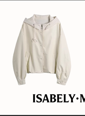 【告别之夜】ISABELY•M 设计感连帽假两件夹克外套女26新品