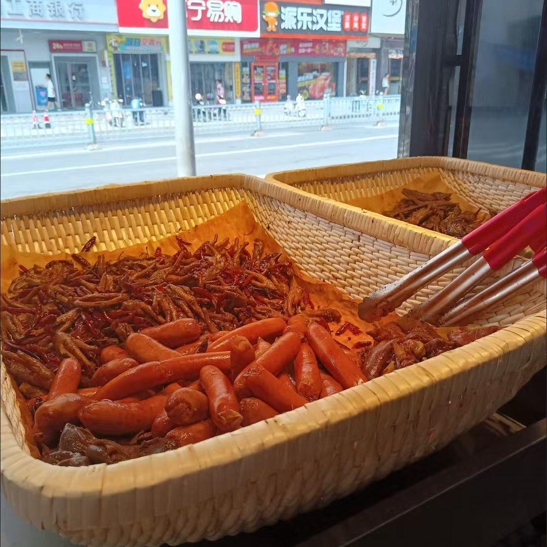 柳编笸箩馒头筐家用藤编收纳篮针线簸箩干果卤肉菜饼馍筐商用箩筐