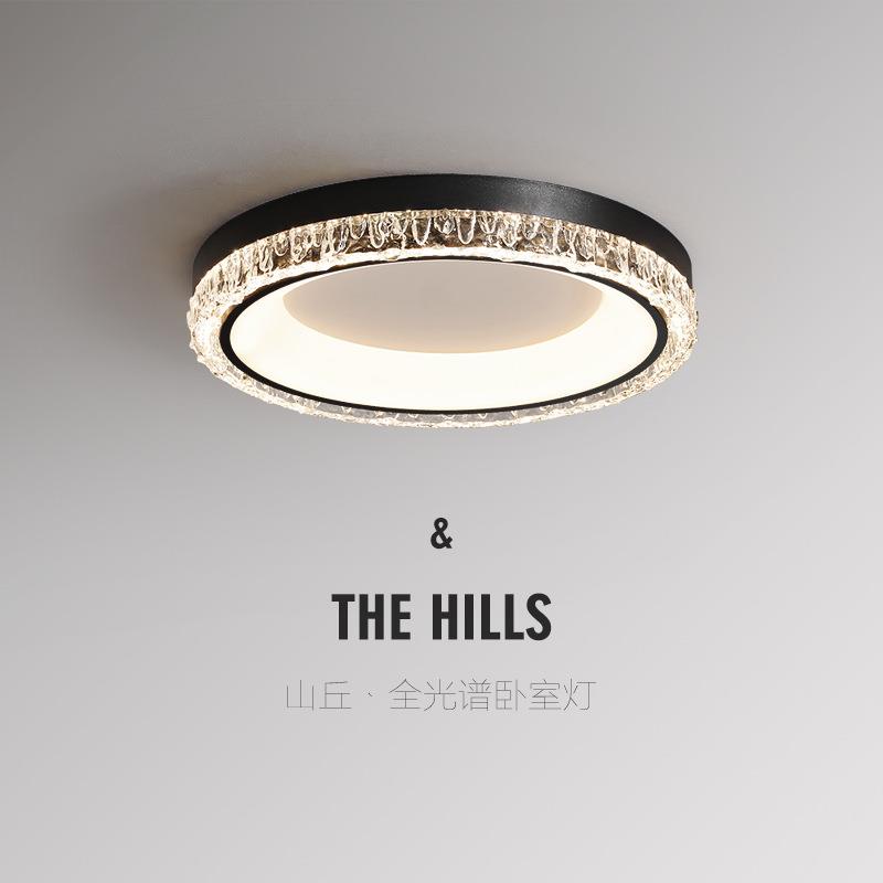意式极简客厅吸顶灯现代简约圆形灯设计师新款家用卧室灯具房间灯