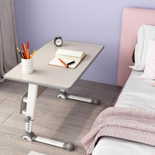 学生床边桌可移动升降个人电脑写字桌家用儿童书桌床上小学习