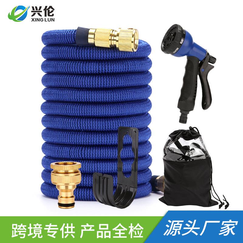 家用防爆防冻伸缩水管花园浇花浇水工具水管套装多功能高压水枪