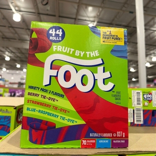 Foot天然多口味维生素果汁卷果汁糖937g The 加拿大直邮Fruit