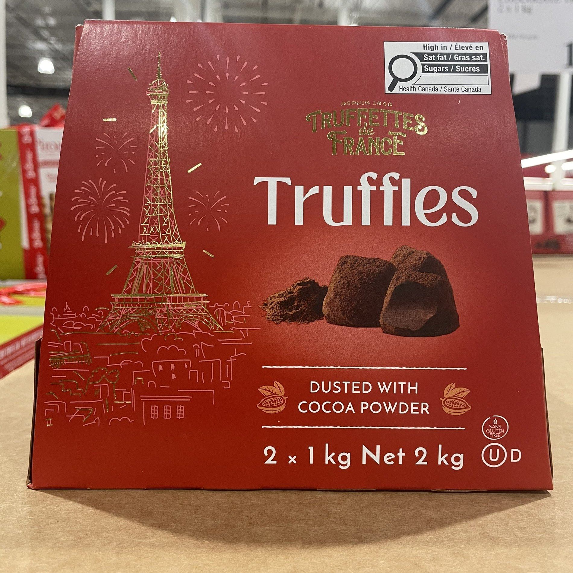 2盒9.5折 加拿大直邮TRUFFETTES DE FRANCE法国乔慕松露巧克力1KG