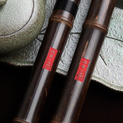 薛华手工箫高级古风紫竹洞箫成人初学入门演奏箫级八孔六孔萧