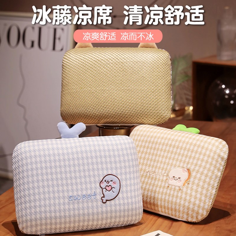 记忆棉午睡枕儿童抱枕睡觉小学生趴睡枕办公室桌上凉席趴趴枕