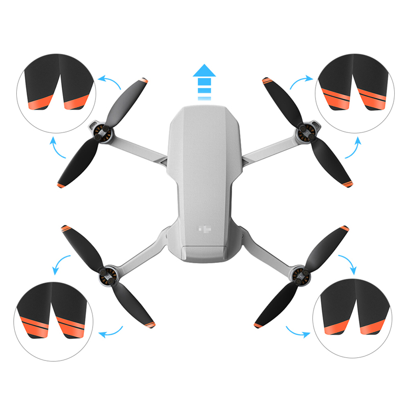 适用于大疆MINI2/SE桨叶螺旋桨御MAVIC MINI2机翼叶片无人机配件
