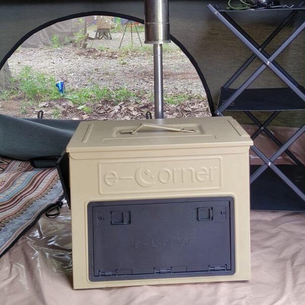 E-corner柴暖机 自发电柴油 暖风机  帐篷用 柴油取暖器 星球角落