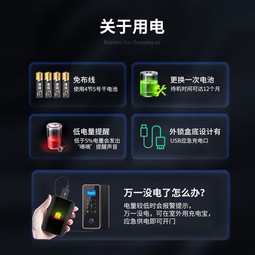 无框玻璃门密码锁无框双门免开孔办公室指纹锁人脸识别电子智能锁