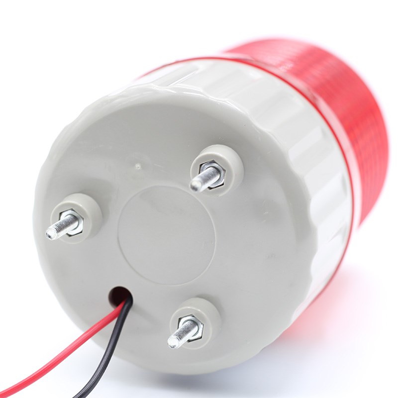 工厂警示灯LED声光报警器LTE-1101旋转警报灯闪亮无声12v24V220v