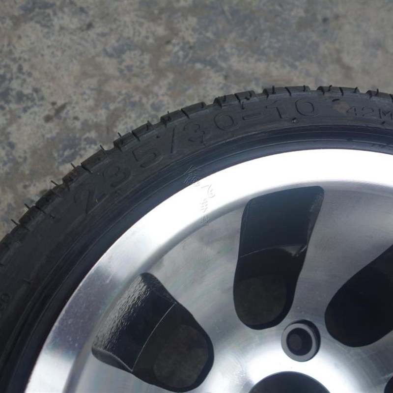 改装四轮越野沙滩车卡丁车摩托车铝轮毂235/30-10寸真空轮胎总成