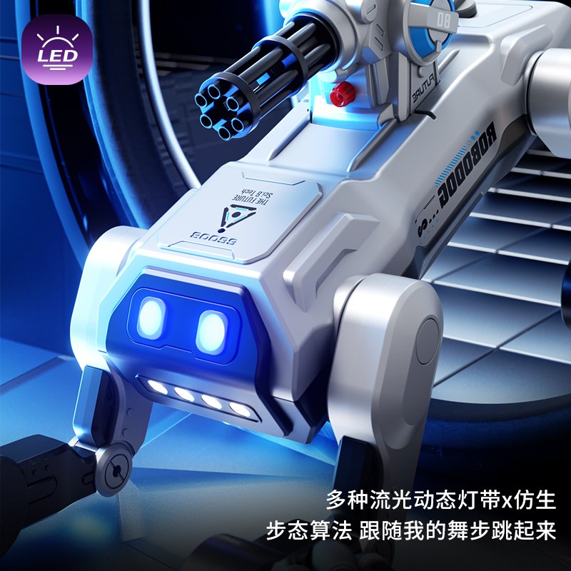 男孩生日礼物儿童智能遥控机器狗2025年新款机械ai人工可程式设计