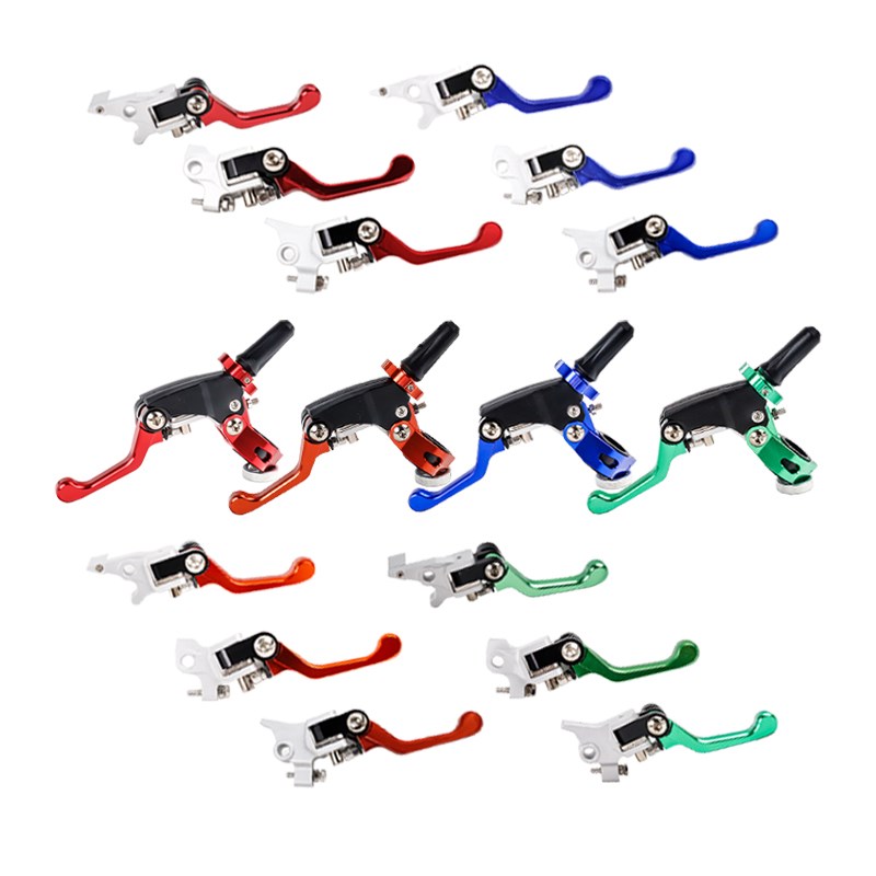 魔术师CQR250改装配件海陵M4越野摩托车省力离合器刹车把防摔折叠