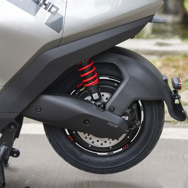 适用于极核电动车贴纸AE5I 轮毂贴AE5I PRO车轮反光防水轮贴AE5