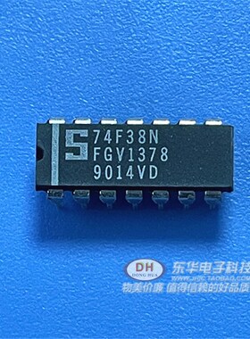 74F38N DIP14 74ls38原装现货四2输入与非缓冲器IC芯片配单配套