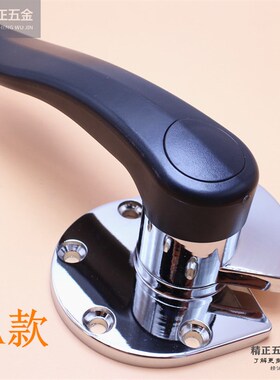 可调烘箱门锁 可调节拉手冰柜搭扣冰柜把手冷库门锁烤箱平面拉手