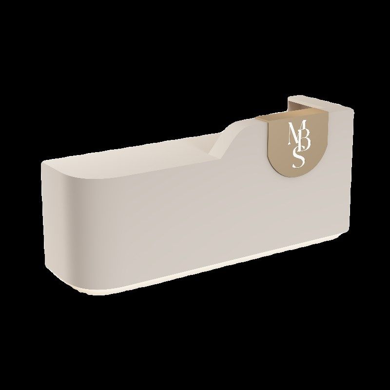 弧形服装店吧台桌收银台柜台简约现代美容院护士站小型前台接待台,商业/办公家具,收银台,淘宝优惠券,粉丝福利购,淘宝优惠卷