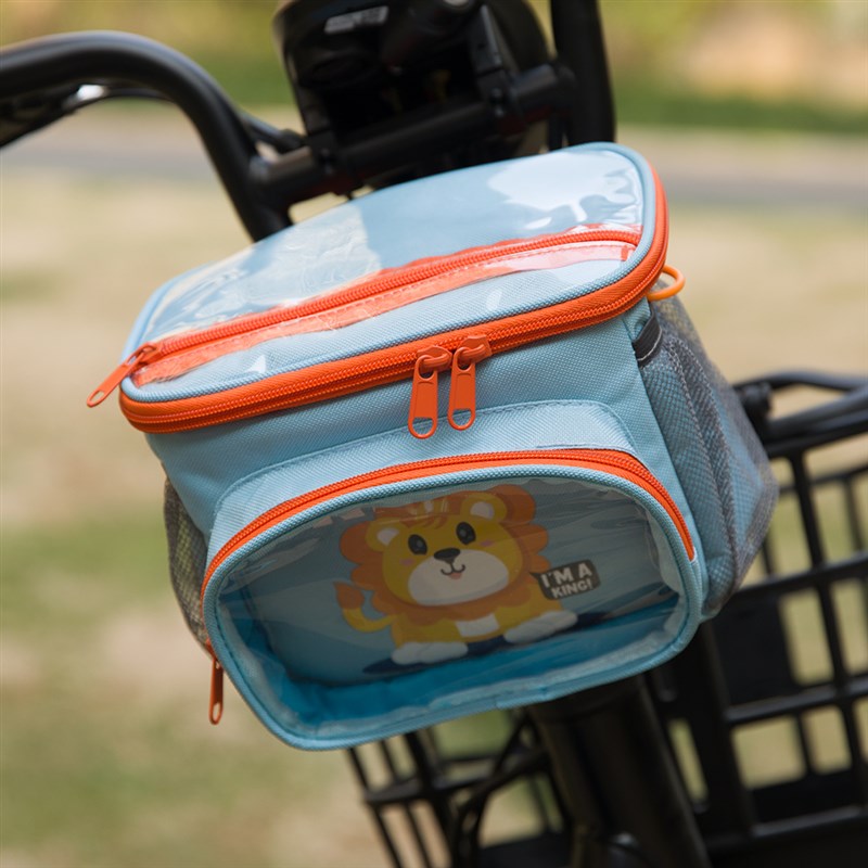 电动车挂包前置物兜防水电车挂物包通用电瓶车手机充电器收纳挂袋