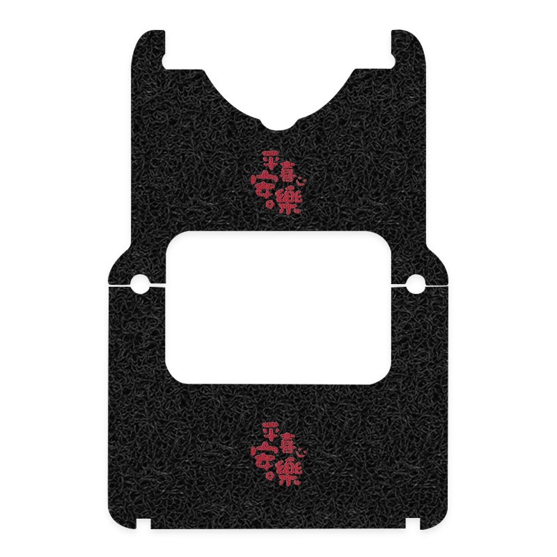 新日C16电动三轮车脚垫防水防滑耐磨丝圈脚踩踏板垫卡通定制款