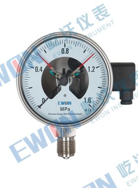 耐震电接点压力表\Y150 304 0-60MPa G1\2 径向 316LYXCN-150H