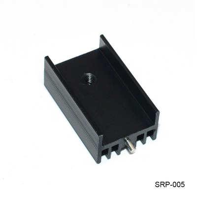 铝合金散热片氧化发黑 适合LM317 LM337 LM7812等