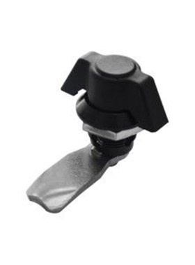 圆柱锁 怡合达型号XAS71 蝶型无锁芯 电柜箱锁 机箱机柜配件