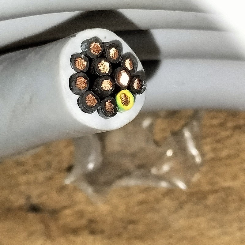 德国进口10芯0.75平方电缆线控制线电源线耐油铜芯软110 10G0.75