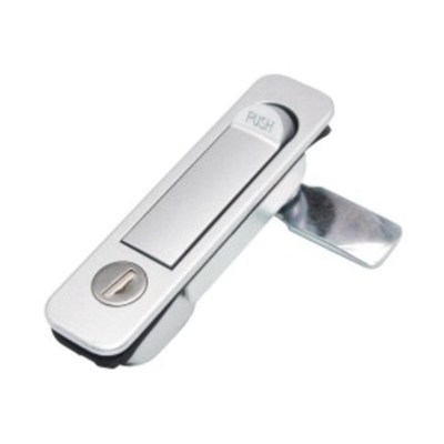 怡合达XAT46 平面把手锁 按压转动式开关柜弹跳锁 配电柜平面锁