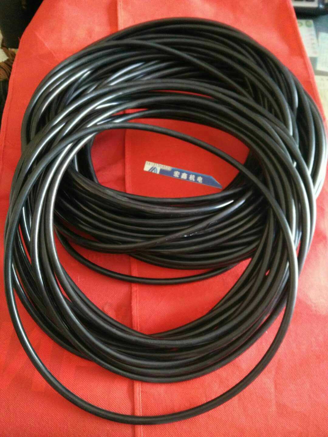 密封胶圈O型圈 潜水泵 QY泵密封橡胶圈直径4M丁青耐油290-520mm