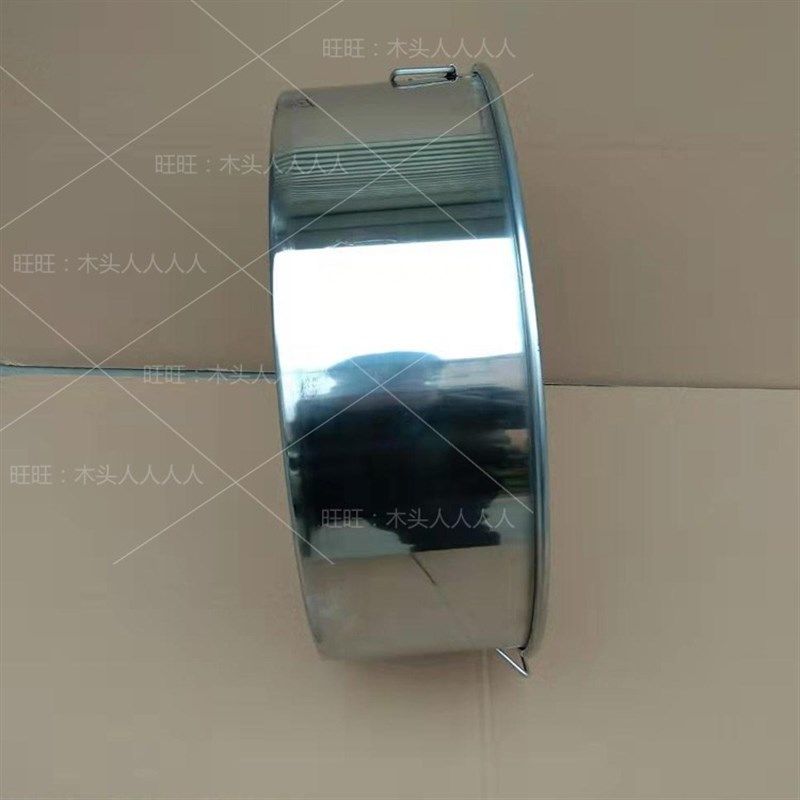 装凉皮盆不锈钢浅桶 不锈钢盆 商用面皮盆容器 不带盖