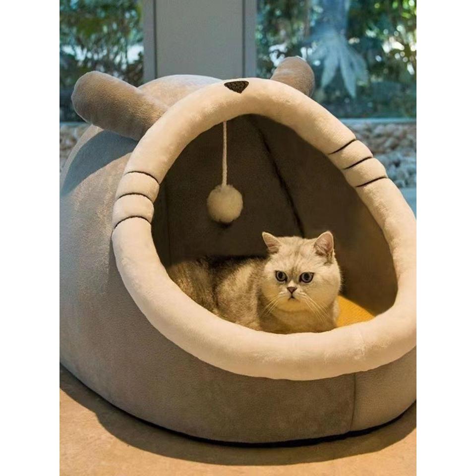 采购产品半封闭的可爱的猫犬舍,所有季节,网红猫犬舍,冬季温暖