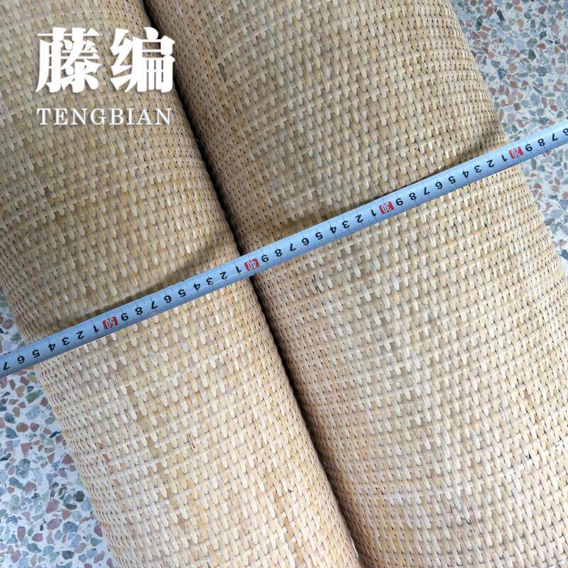 老藤师傅印尼藤席天然带皮密笪装修材料吊顶贴墙家具贴面藤编材料