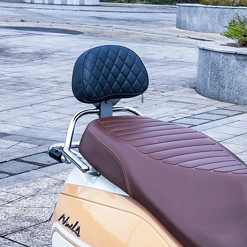 适用本田25款NS125LA靠背改装25款LA后座大腰靠配件无损安装靠背