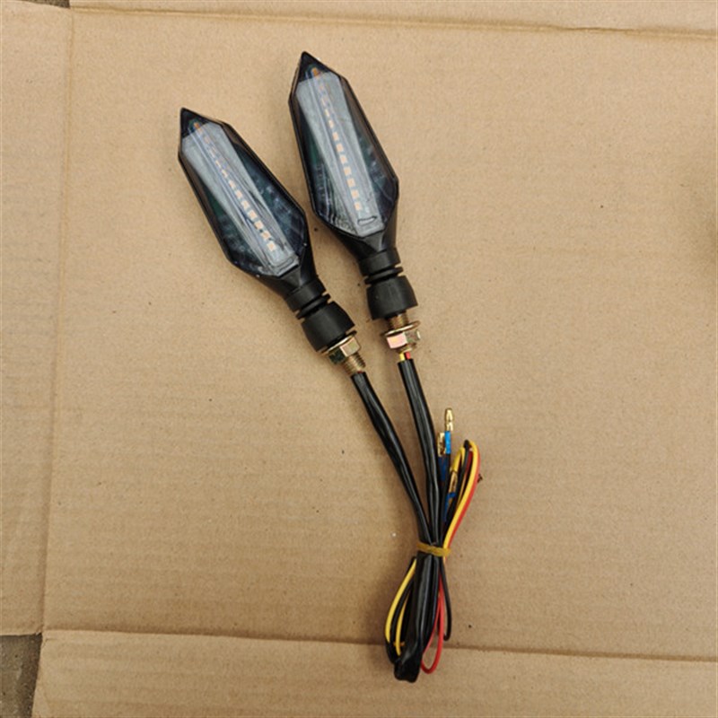 电动车转向灯大牛小牛改装灯摩托车前后LED转弯方向灯12v高亮灯泡