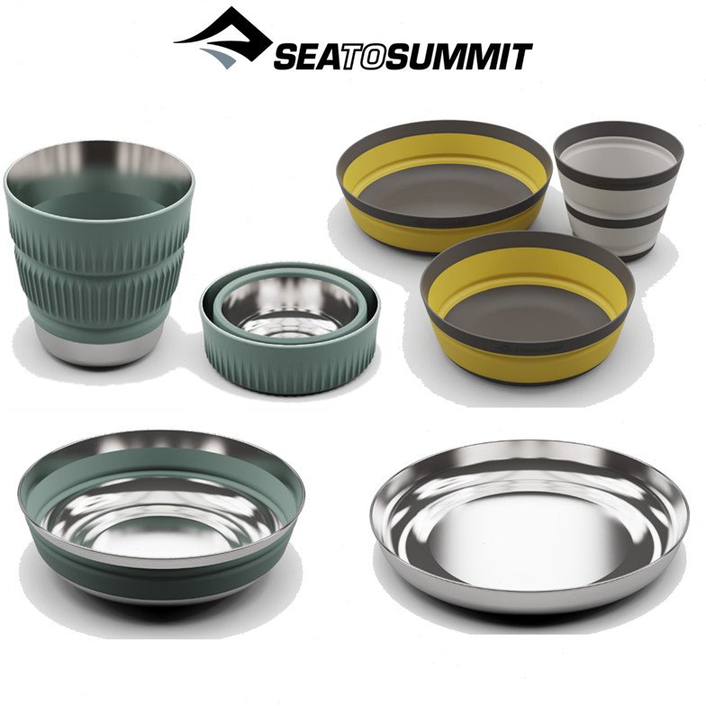 24新款进口Sea To Summit户外STS便携折叠餐具野餐超轻碗杯子碗子